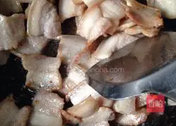 Illustration of how to make salt-fried pork 6