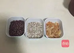 Red bean barley and lily soup recipe 1