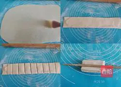 Illustration of how to make braised bean rolls 3