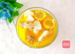 Corn, Yam and Chicken Soup Recipe Illustration 15