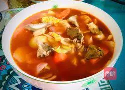 Illustration of how to make borscht at home 12