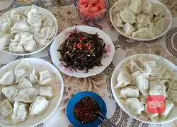 Mutton and Carrot Dumplings Illustration of how to do it 10