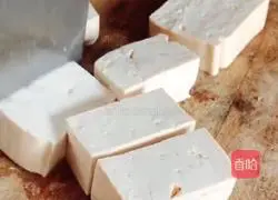 Illustration of how to make thick tofu 5