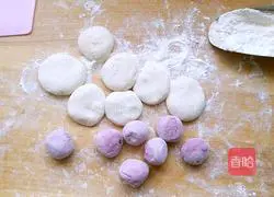 Illustration of how to make Purple Sweet Potato Blossom Steamed Buns 10