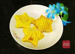 Mango milk pancake (star-shaped) recipe 16