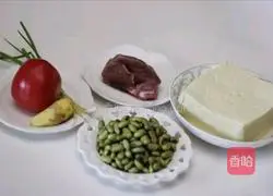 Illustration of how to make Sanding Tofu Soup 1