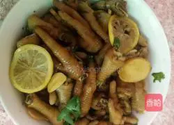 Lemon spicy and sour chicken feet recipe 14