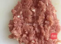 Illustration of how to cook minced meat and stewed eggs 6