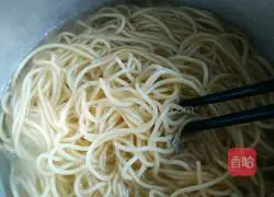 Illustration of how to make noodles 2