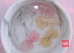 Illustration of how to make butterfly custard 2