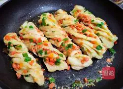 Illustration of how to make pan-fried florets 17