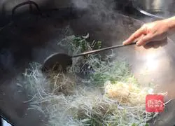 Illustration of three fresh fried noodles 3