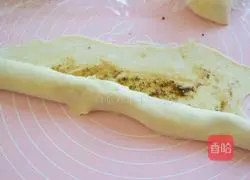 Illustration of making sauce-flavored pancakes 7