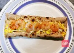 Illustration of making whole wheat crab egg rolls 14