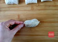 Illustration of how to make sesame sauce biscuits 15