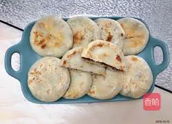 Illustration of how to make bean paste cake 10