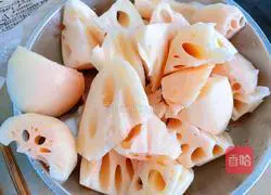 Lotus root bone soup recipe 2