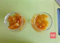 Illustration of how to make watermelon sparkling drink 4
