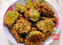 Illustration of how to make fried chrysanthemum balls 10