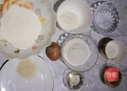 Illustration of how to make crispy sesame sugar biscuits 1