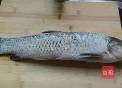 West Lake vinegar fish Illustration of how to do it 1