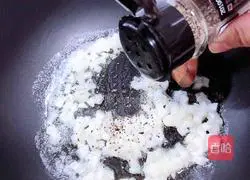 Cream Pumpkin Millet Soup Recipe Illustration 11