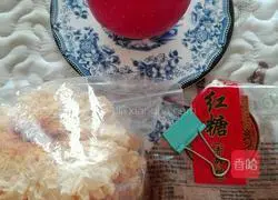 Brown sugar apple and white fungus soup recipe 1