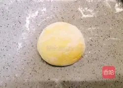 Illustration of how to make pumpkin steamed buns 8