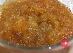 Illustration of how to make rock sugar grapefruit tea 8