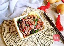 Illustration of how to make spicy and sour chicken gizzards 8