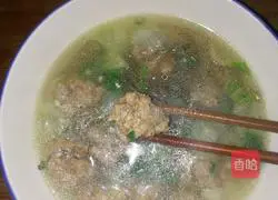 Meatball and vegetable soup recipe 6