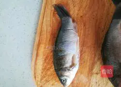 Cross carp tofu Illustration of how to make soup 5