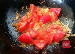 Illustration of how to make tomato braised noodles 8