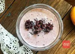 Mango Coconut Juice and Purple Rice Dew Recipe Illustration 8