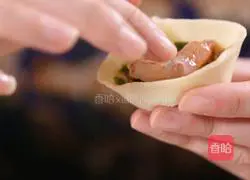 Fried meat triangles from old memories Illustration of how to do it 11