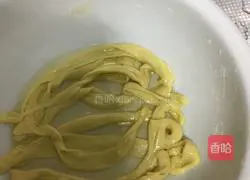Illustration of how to make handmade noodles 2