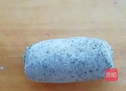 Illustration of how to make black sesame steamed buns 8