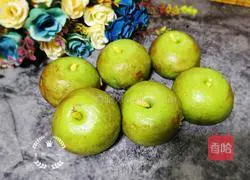 Illustration of how to make green apple and white kidney bean buns 10