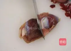 Illustration of Korean Spicy Duck Gizzard Noodles 2