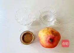 American style illustration of pomegranate ice 1