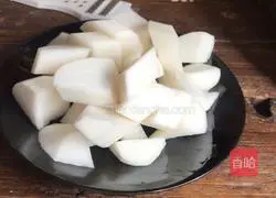 Illustration of radish stewed mutton 15