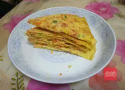 Illustration of how to make egg pancakes 10