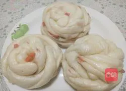 Illustration of how to make onion-flavored ham rolls 21