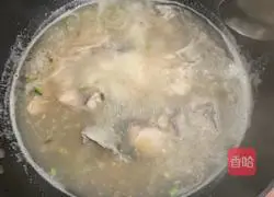 Illustration of how to make fish head tofu soup 8