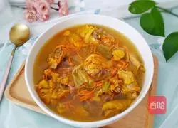 Cordyceps flower chicken soup recipe 11