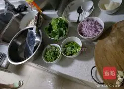 Illustration of how to make all-vegetarian noodles 1