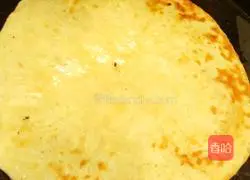 Illustration of making sauce-flavored pancake 10