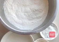 Illustration of how to make bean paste buns 1