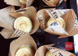 Illustration of how to make cinnamon rolls 16