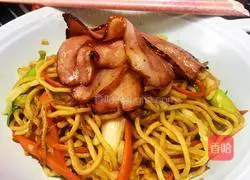 Illustration of simple and delicious Japanese fried noodles 10